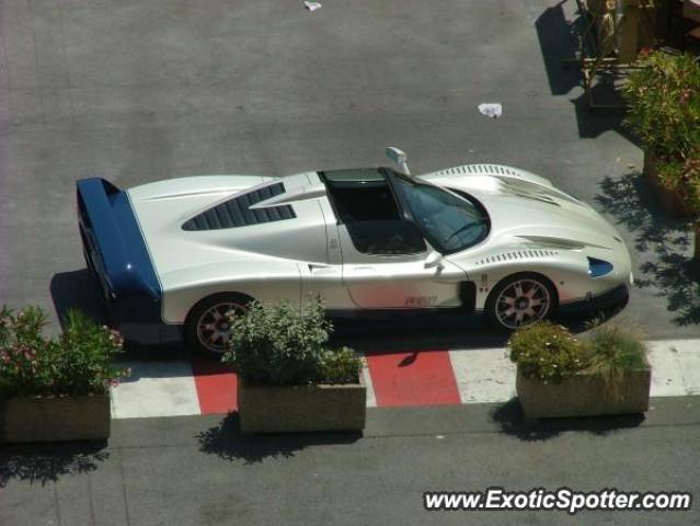 Maserati MC12 spotted in Montecarlo, Monaco