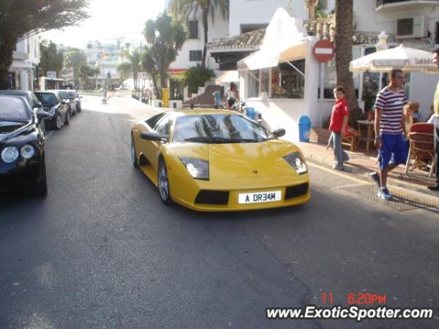 Lamborghini Murcielago spotted in Puerto banus, Spain