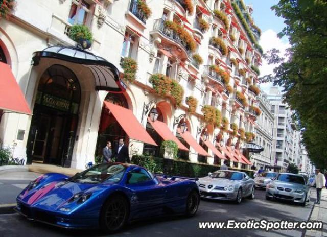 Pagani Zonda spotted in Paris, France