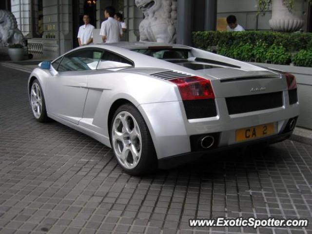 Lamborghini Gallardo spotted in Hong Kong, China