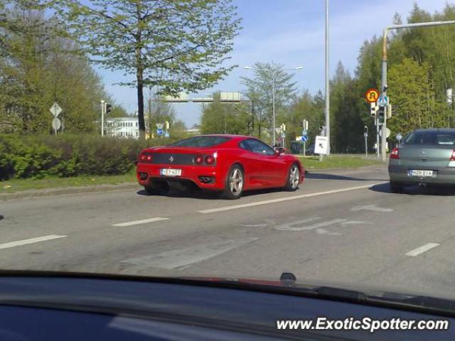 Ferrari 360 Modena spotted in Helsinki, Finland