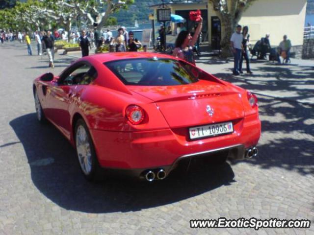 Ferrari 599GTB spotted in Ascona / Tessin, Switzerland