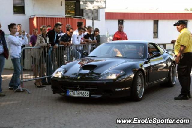 Ferrari 575M spotted in Stuttgart, Germany