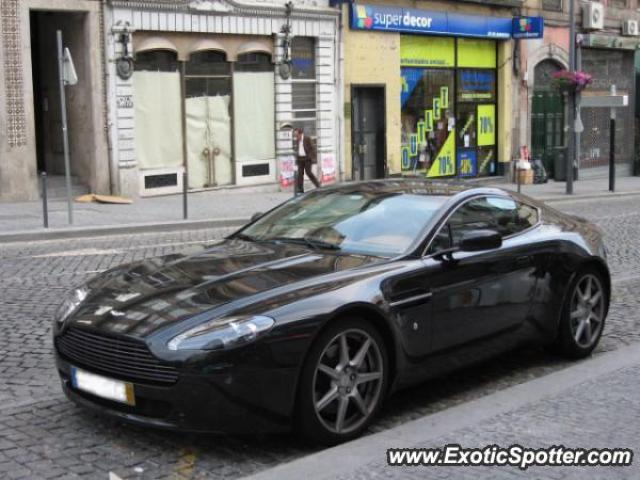 Aston Martin Vantage spotted in Porto, Portugal