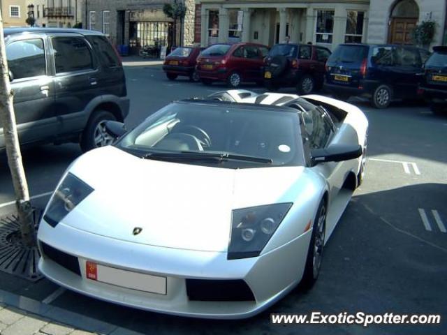 Lamborghini Murcielago spotted in Castletown, Isle of Man, United Kingdom