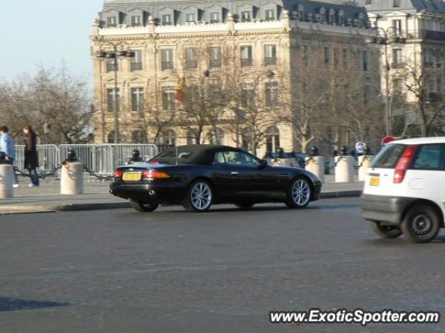 Aston Martin DB7 spotted in Paris, France