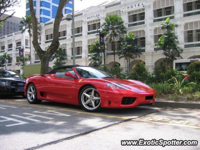 Ferrari 360 Modena spotted in Singapore, Singapore