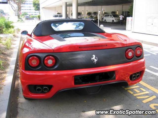 Ferrari 360 Modena spotted in Singapore, Singapore