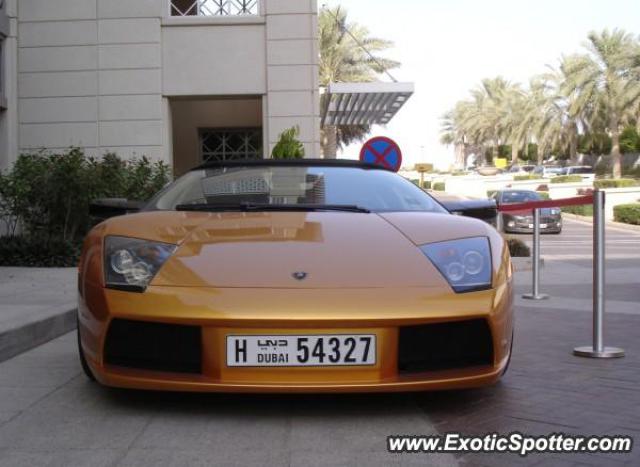 Lamborghini Murcielago spotted in Dubai, United Arab Emirates