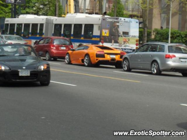 Lamborghini Murcielago spotted in Vancouver, Canada