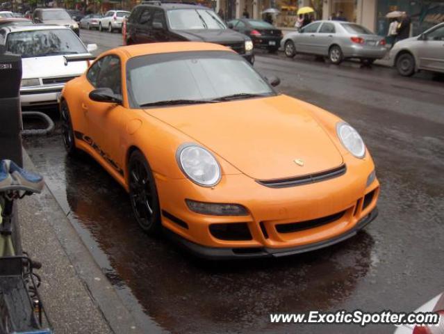 Porsche 911 GT3 spotted in Vancouver, Canada