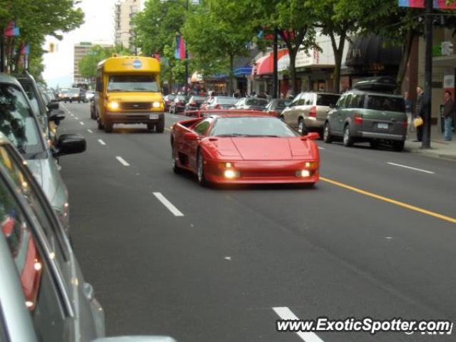 Lamborghini Diablo spotted in Vancouver, Canada