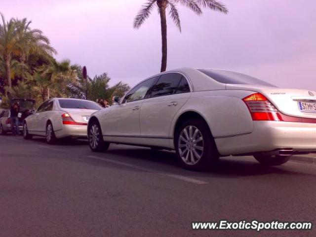 Mercedes Maybach spotted in Cannes, France