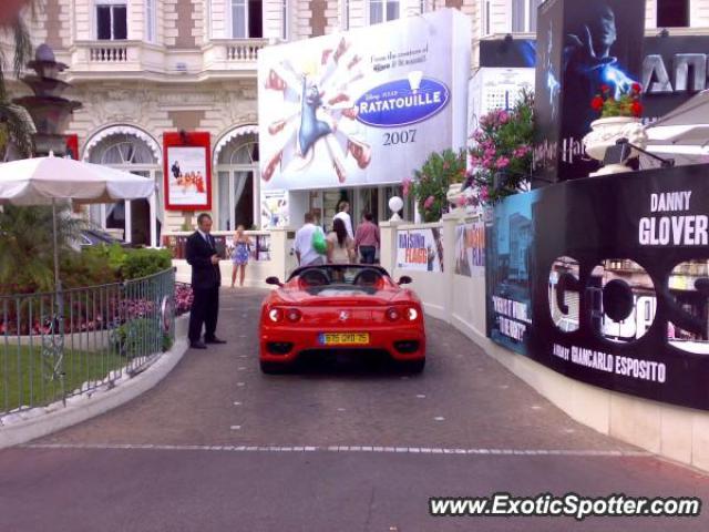 Ferrari 360 Modena spotted in Cannes, France