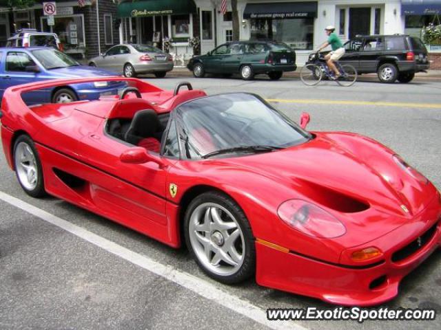 Ferrari F50 spotted in New york, New York