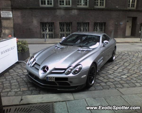 Mercedes SLR spotted in Hamburg, Germany