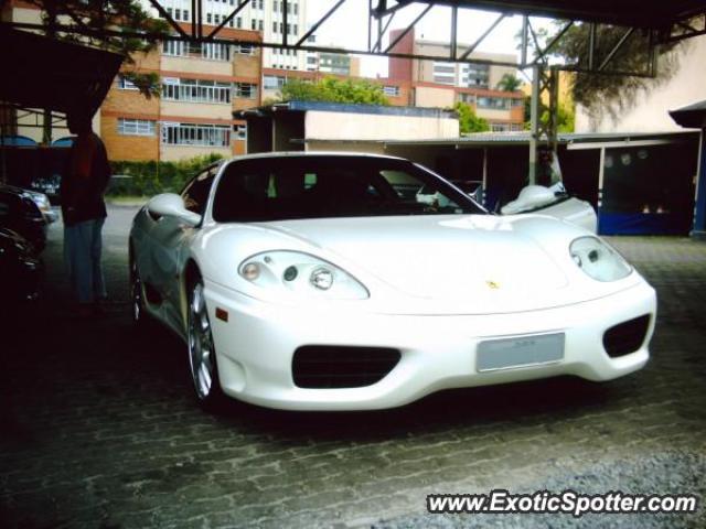 Ferrari 360 Modena spotted in Curitiba, Brazil