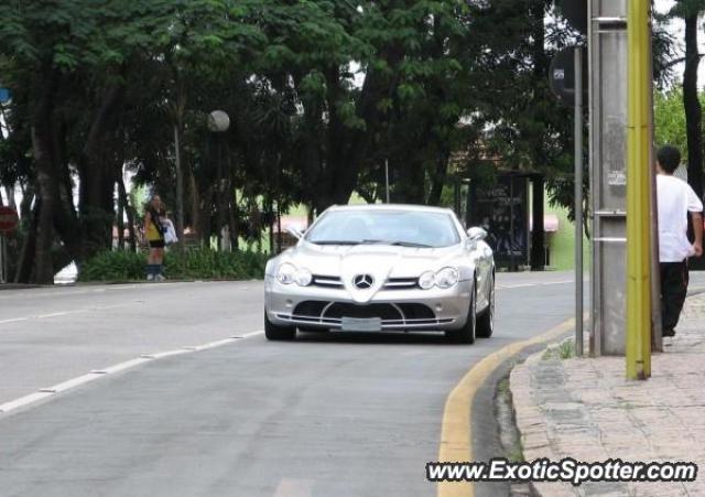 Mercedes SLR spotted in Curitiba, Brazil