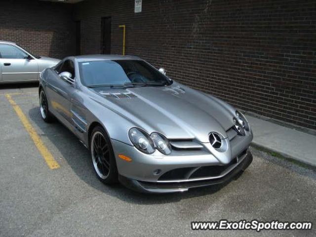 Mercedes SLR spotted in Toronto, Canada