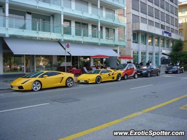 Lamborghini Gallardo spotted in Lugano, Switzerland