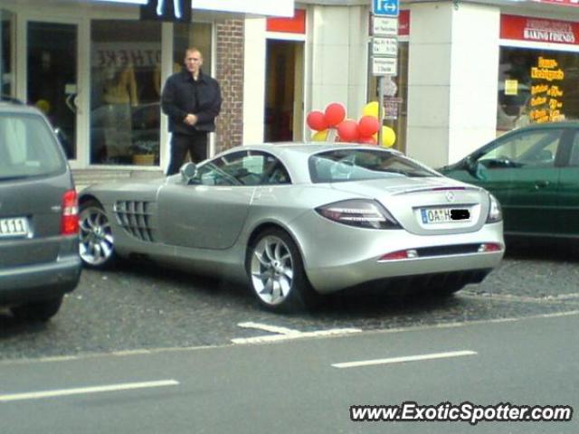 Mercedes SLR spotted in Dülmen near Münster, Germany