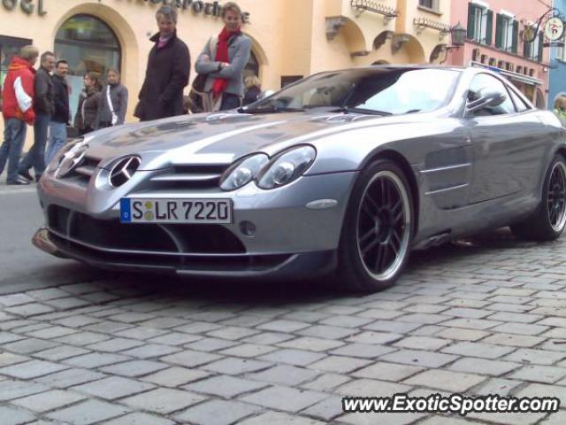 Mercedes SLR spotted in Kitzbuhel, Austria