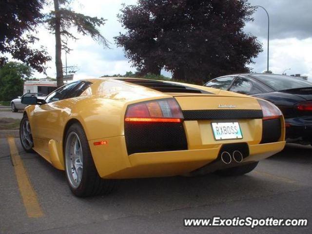 Lamborghini Murcielago spotted in Winnipeg, Manitoba, Canada