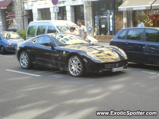 Ferrari 599GTB spotted in LYON, France