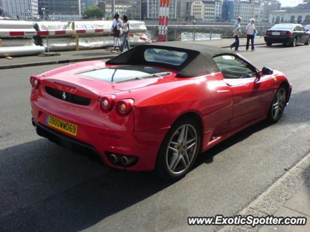 Ferrari F430 spotted in GENEVE, Switzerland