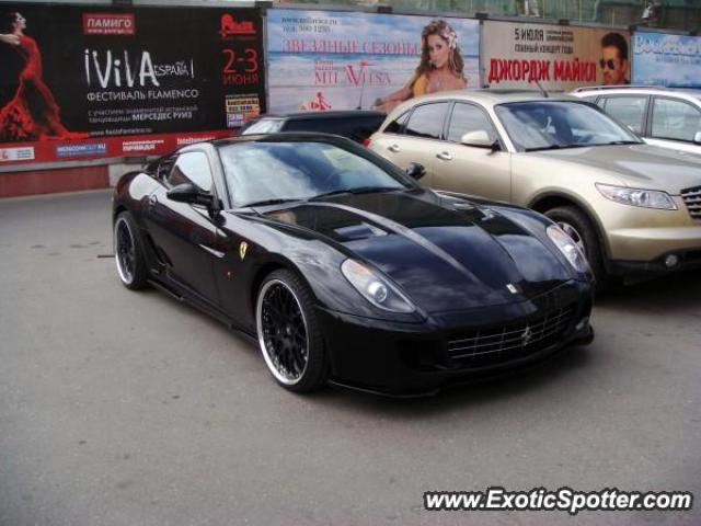 Ferrari 599GTB spotted in Moscow, Russia