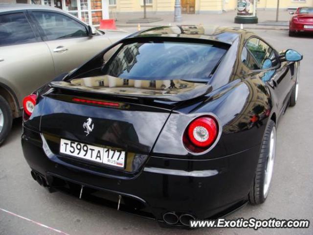 Ferrari 599GTB spotted in Moscow, Russia