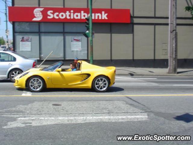 Lotus Elise spotted in Vancouver, Canada