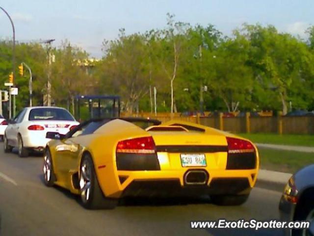 Lamborghini Murcielago spotted in Winnipeg, Canada