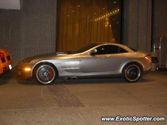 Mercedes SLR spotted in Montreal, Canada