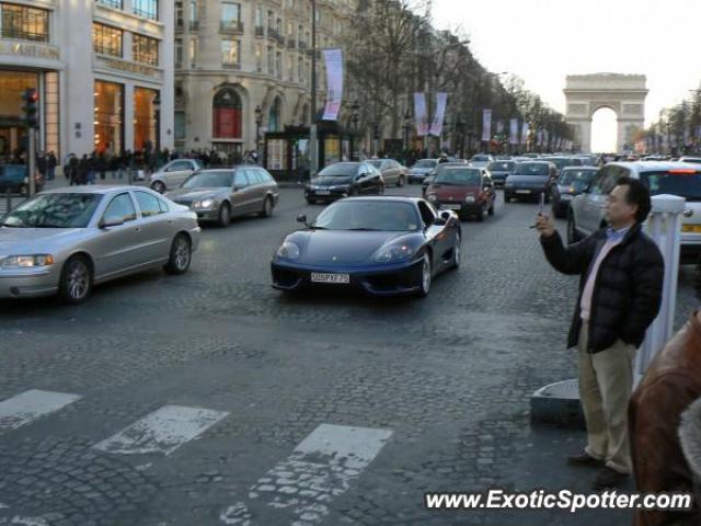 Ferrari 360 Modena spotted in Paris, France