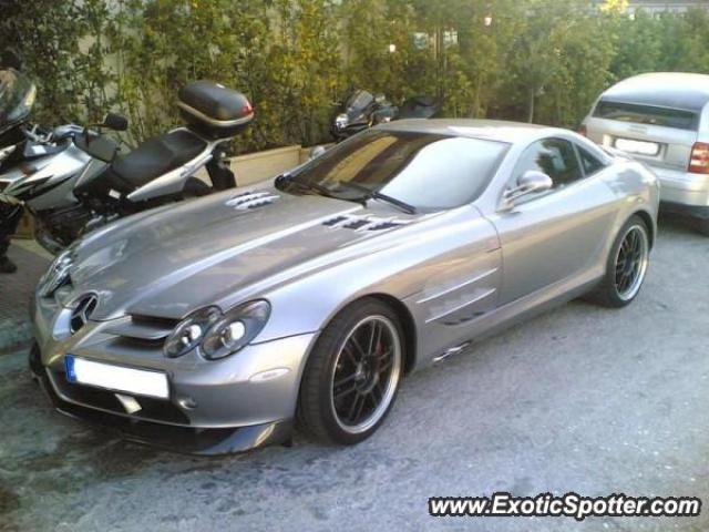 Mercedes SLR spotted in Athens, Greece