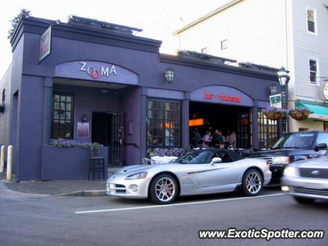 Dodge Viper spotted in Providence, Rhode Island