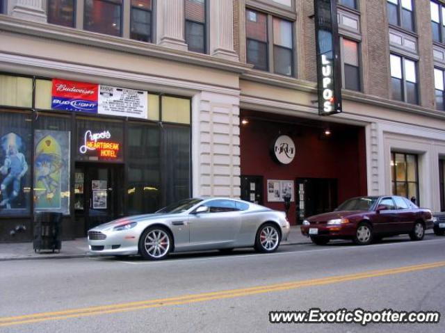 Aston Martin DB9 spotted in Providence, Rhode Island