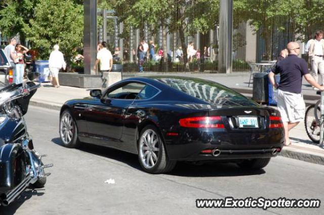 Aston Martin DB9 spotted in Toronto, Canada