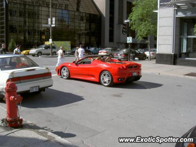 Ferrari F430 spotted in Montreal, Canada