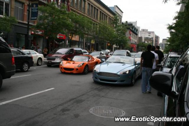 Aston Martin DB9 spotted in Montreal, Canada