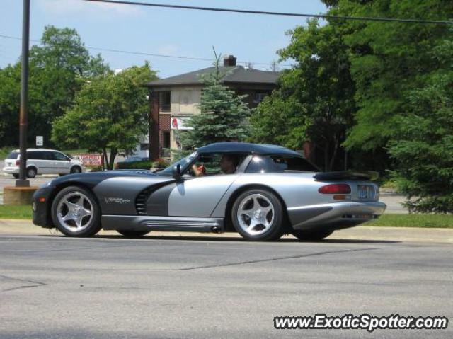 Dodge Viper spotted in Brighton, Michigan