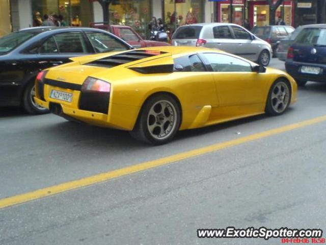 Lamborghini Murcielago spotted in Thessaloniki, Greece