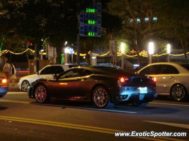 Ferrari F430 spotted in Taipei, Taiwan