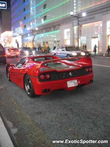 Ferrari F50 spotted in Tokyo, Japan