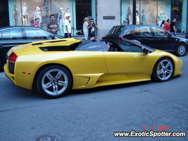 Lamborghini Murcielago spotted in Montreal, Canada