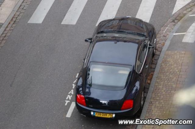 Bentley Continental spotted in Metz, France