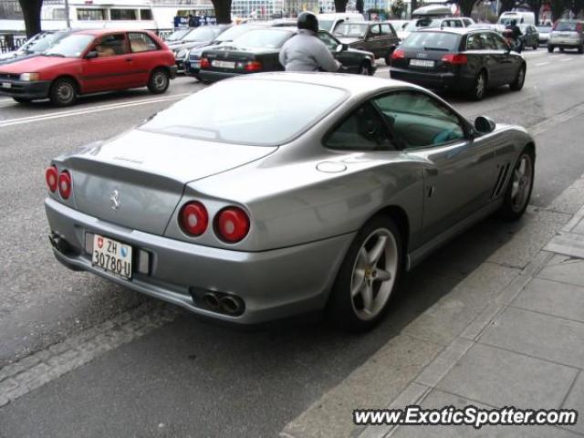 Ferrari 575M spotted in Geneva, Switzerland