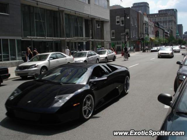 Lamborghini Murcielago spotted in Montreal, Canada