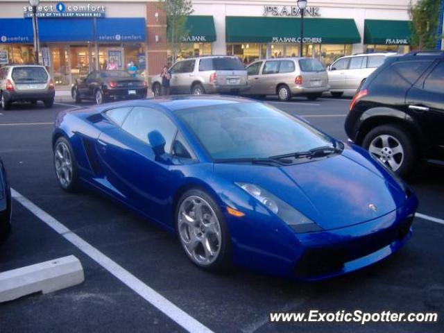 Lamborghini Gallardo spotted in Center Valley, Pennsylvania